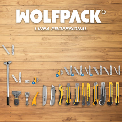 Replacement Scraper Blade Metal Handle 10 cm (Case of 10 Pieces)