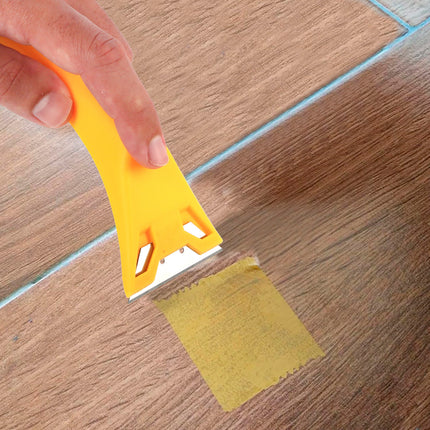 Raspador de vidro de plástico amarelo, lâmina de 60 mm. Raspador para fogão de cerâmica, raspador de vidro, raspador para fogão de cerâmica,