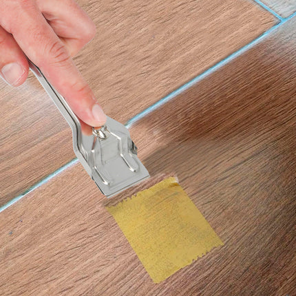 Yellow Plastic Glass Scraper Blade 43 mm. Vitroceramic Scraper, Glass Scraper, Vitroceramic Scraper,