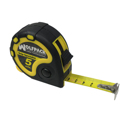 5 Meter Tape Measure With Brake Wolfpack Grip Special