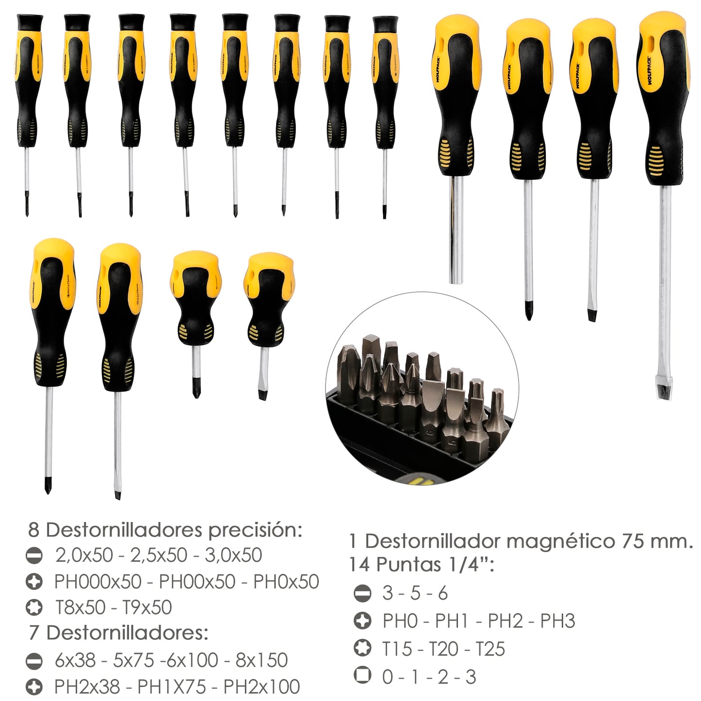 destornilladores precision