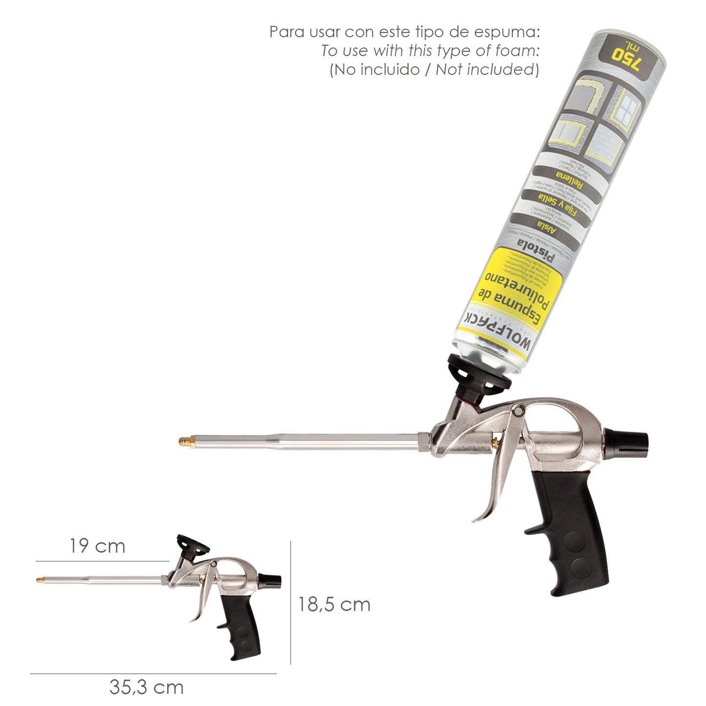  pistola ptfe