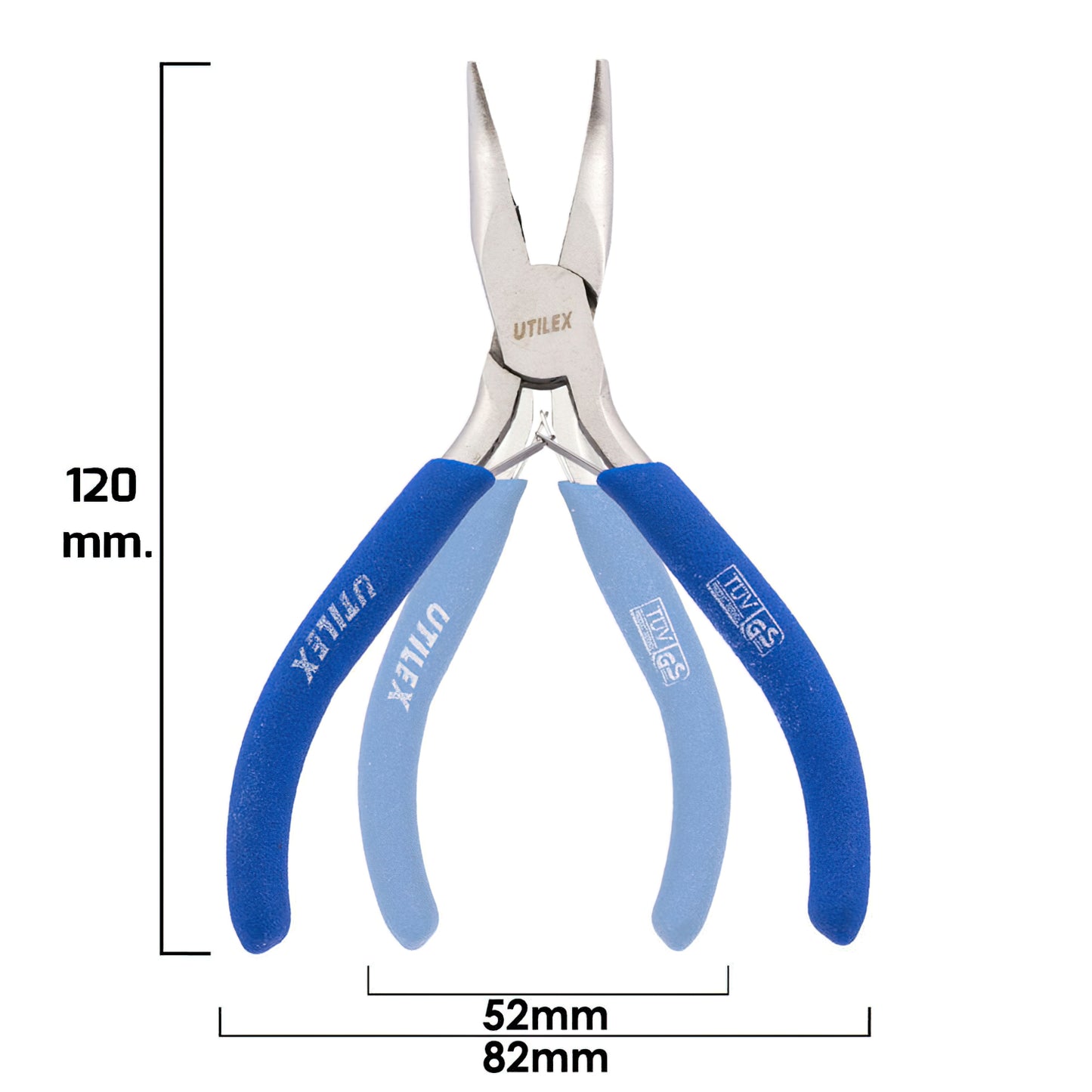 Mini Curved Mouth Pliers 120 mm.