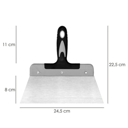 Espatula Acero 250 mm. Mango TPR