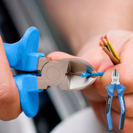 Alicate de corte diagonal DIN/ISO Plus 160 mm. Resistente