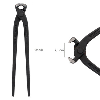 Tenazas Rusas Cromo Vanadio DIN / ISO 9242    9" Tenazas Ferralla, Carpinteria, Construccion