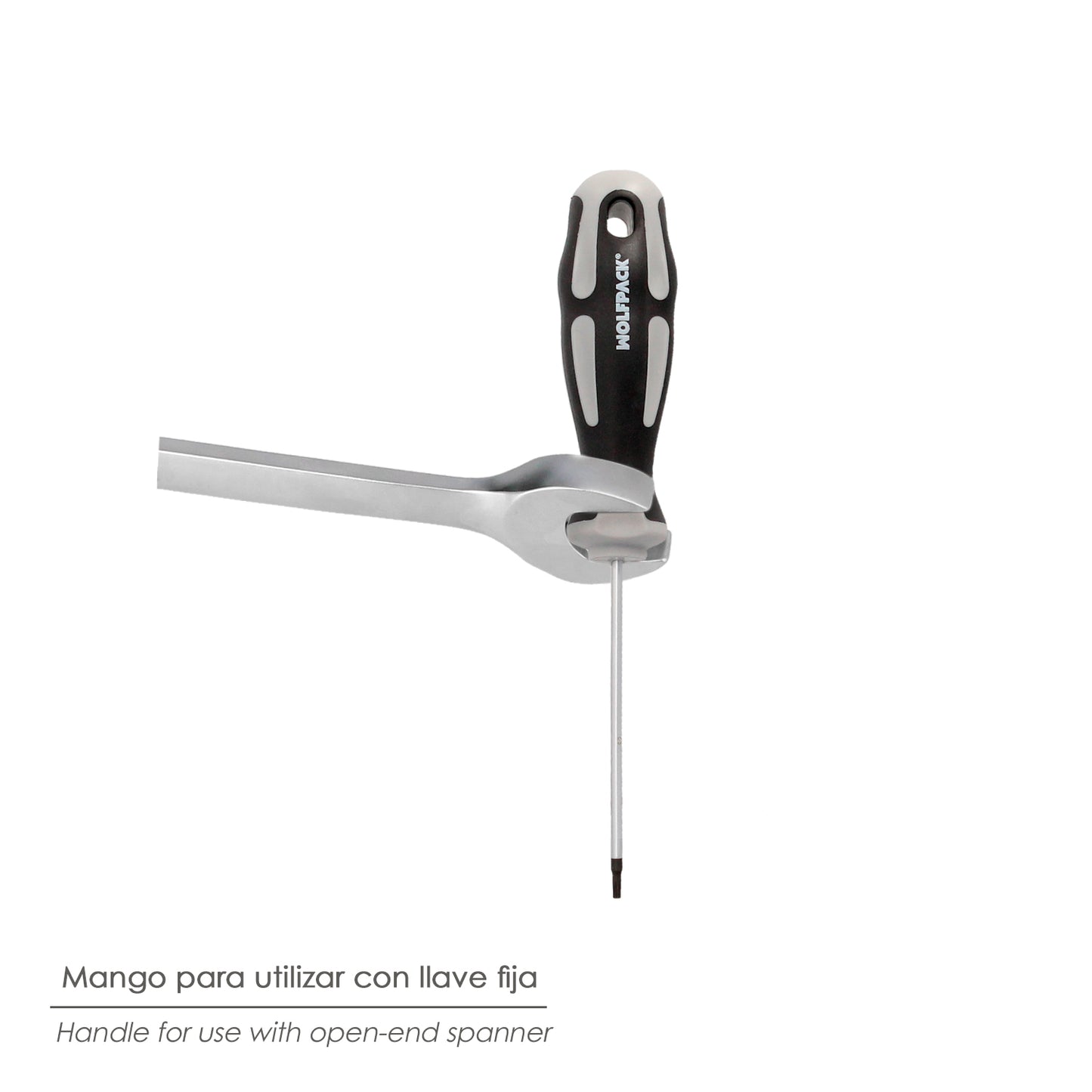 Destornillador Torx Inviolable Acero S2 Mango TPR Bimaterial. Medida T30 x Ø 6,0 x 100 mm.