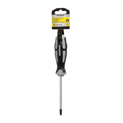 Destornillador Torx Inviolable Acero S2 Mango TPR Bimaterial. Medida T30 x Ø 6,0 x 100 mm.