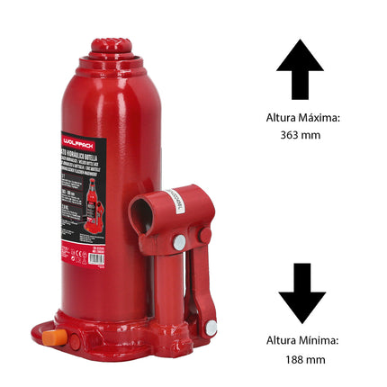 Gato Hidraulico Botella 3000 Kg.