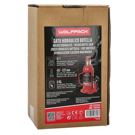 Gato Hidraulico Botella 12000 Kg.