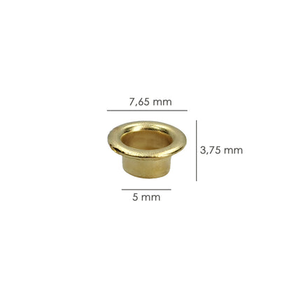 Small Metal Eyelets (Bag of 200 units)