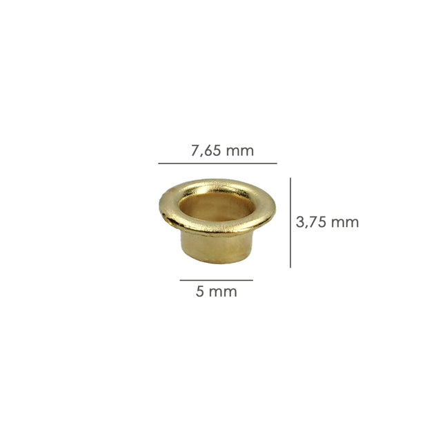 Small Metal Eyelets (Bag of 200 units)