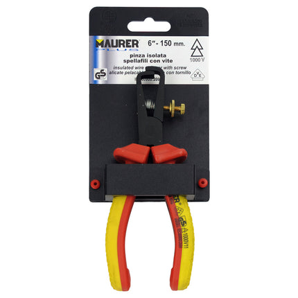 Alicates Aislados 1000v  Pelacables  150 mm.