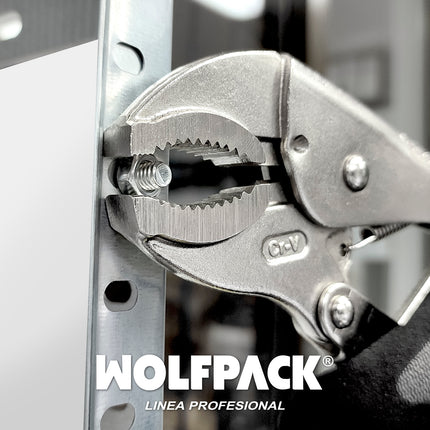 Wolfpack Poligrip Curved Jaw 25x250 mm.
