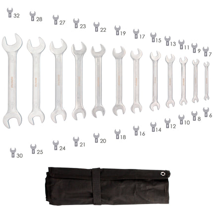 Conjunto de chaves fixas Wolfpack Plus de 12 peças