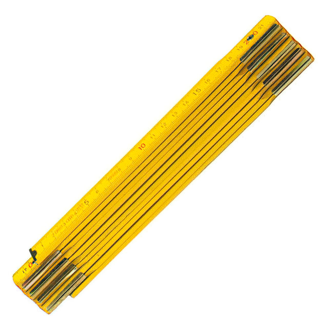 Régua dobrável de madeira Maurer de 2 metros.