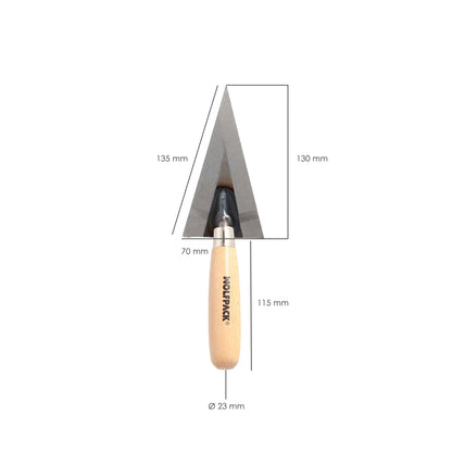 Wolfpack Plus Wooden Handle Pallet 343/130 mm.