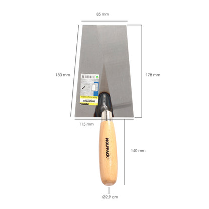 Wolfpack Plus Paddle Wooden Handle 341-a/180 mm.