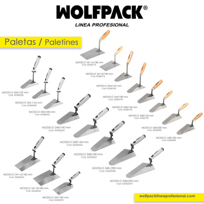 Wolfpack Plus Paddle Wooden Handle 341-a/180 mm.