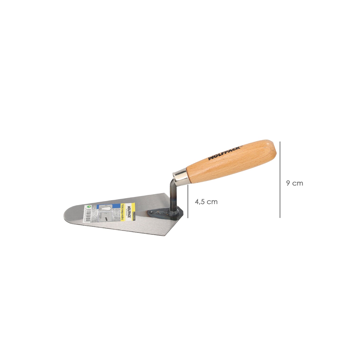 Wolfpack Plus Paddle Wooden Handle 348 140 mm.