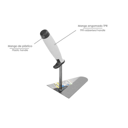 Wolfpack Plus Paddle Rubber Handle 344 150x115mm.