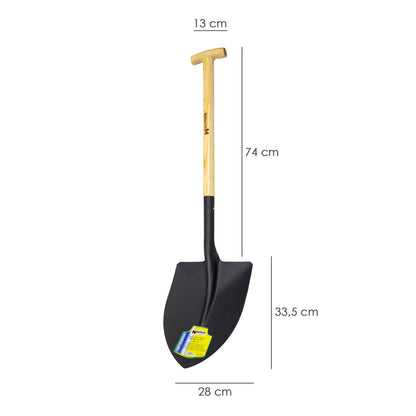 Shovel Wooden Handle Tip Handle Crutch 502/3