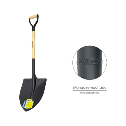 Wooden Handle Shovel Tip Handle Ring 502/3