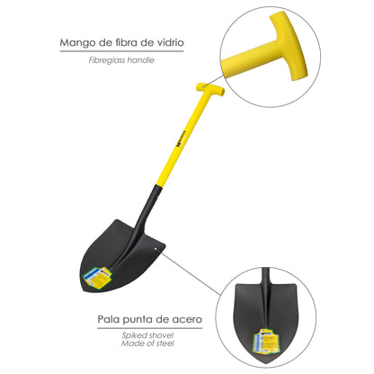 Shovel Fiberglass Handle Tip Handle Crutch No. 3