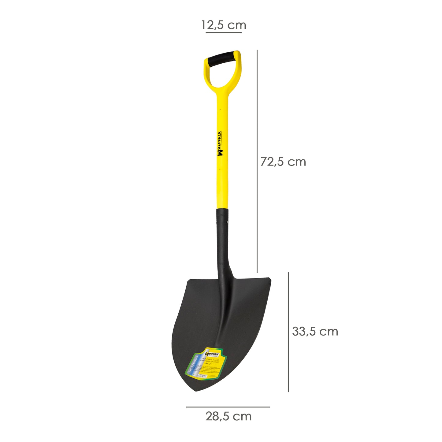 Shovel Handle Fiberglass Tip Handle Ring No. 3