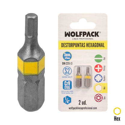  destorpuntas hexagonal