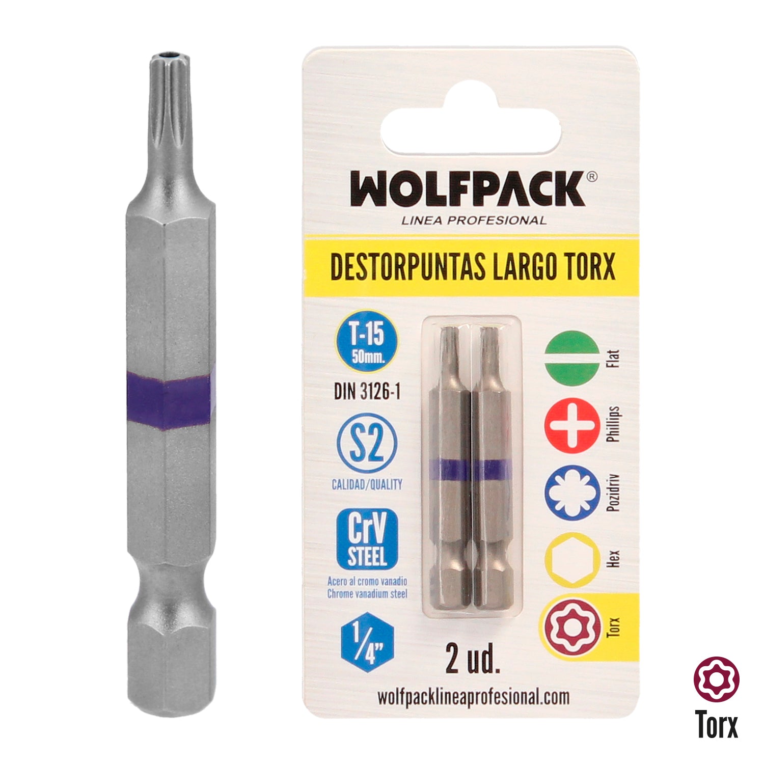  destorpuntas torx