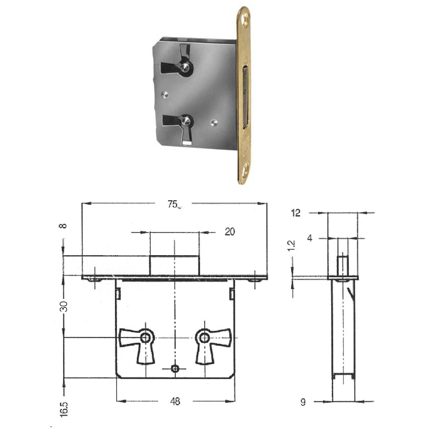  cerradura mueble