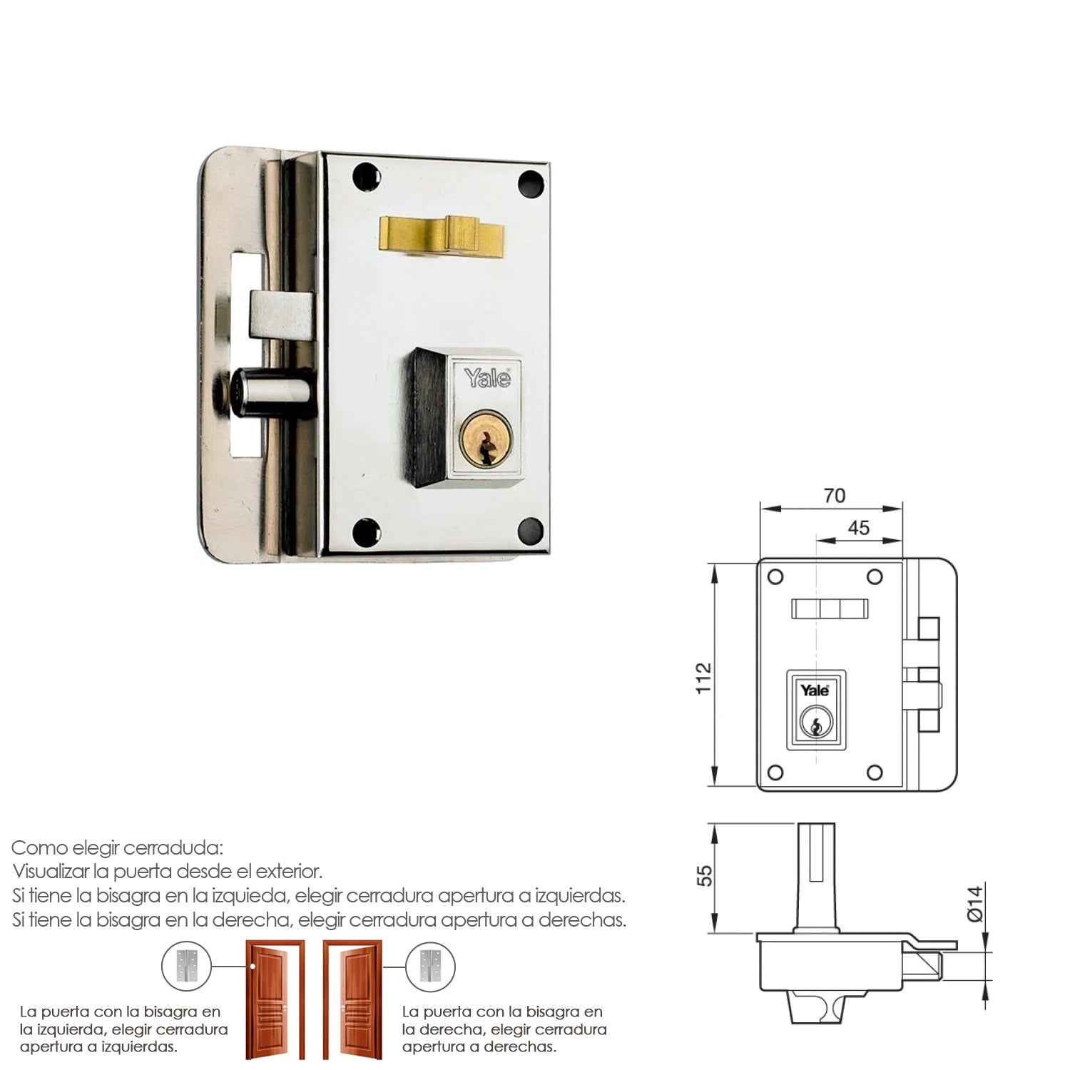  cerradura antipalanca