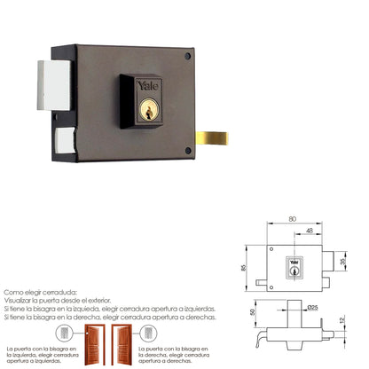  cerradura Yale