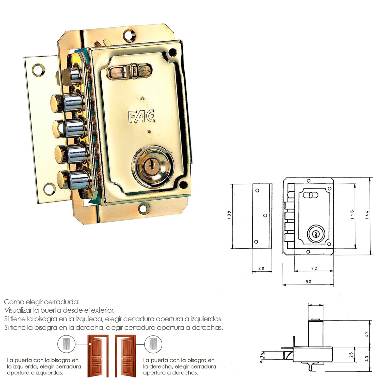  cerradura cvl