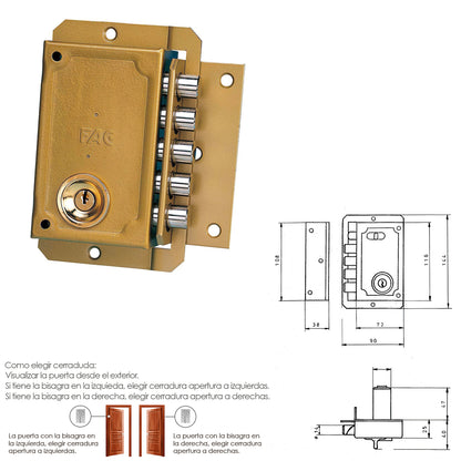  cerradura cvl