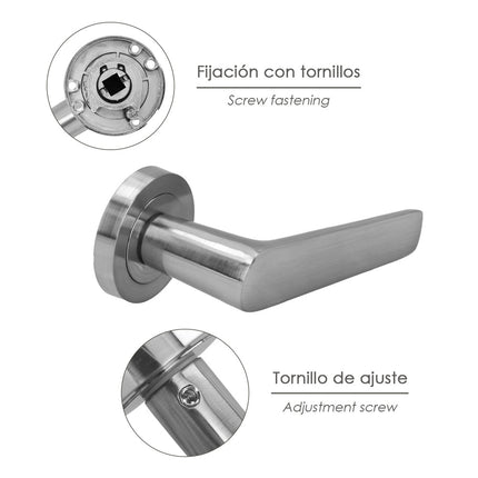 Juego Manillas Para Puertas "Ganges"