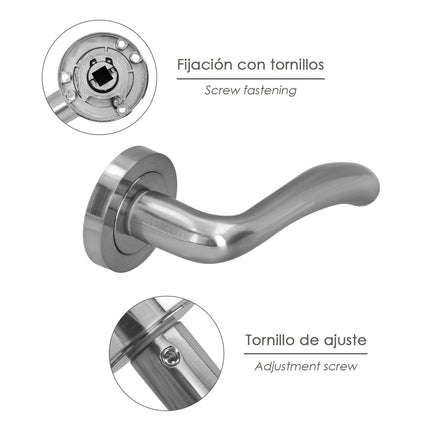 Juego Manillas Para Puertas "Nilo"