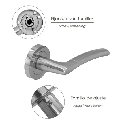 Juego Manillas Para Puertas "Vistula"