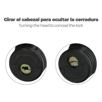  candado bicicleta espiral