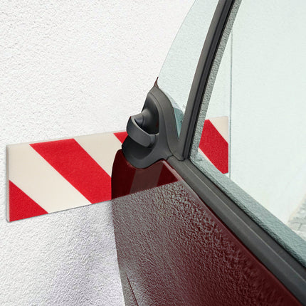 Adesivo protetor antirriscos para garagem 50 x 13,7 cm (2 peças)
