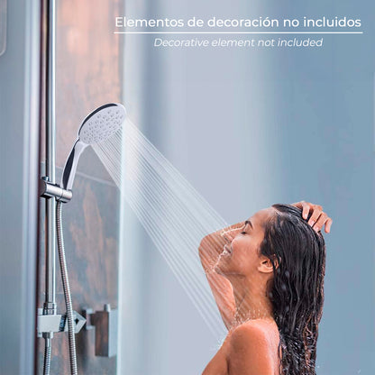 Maurer 1 Position Chrome Shower Handle "Sara"