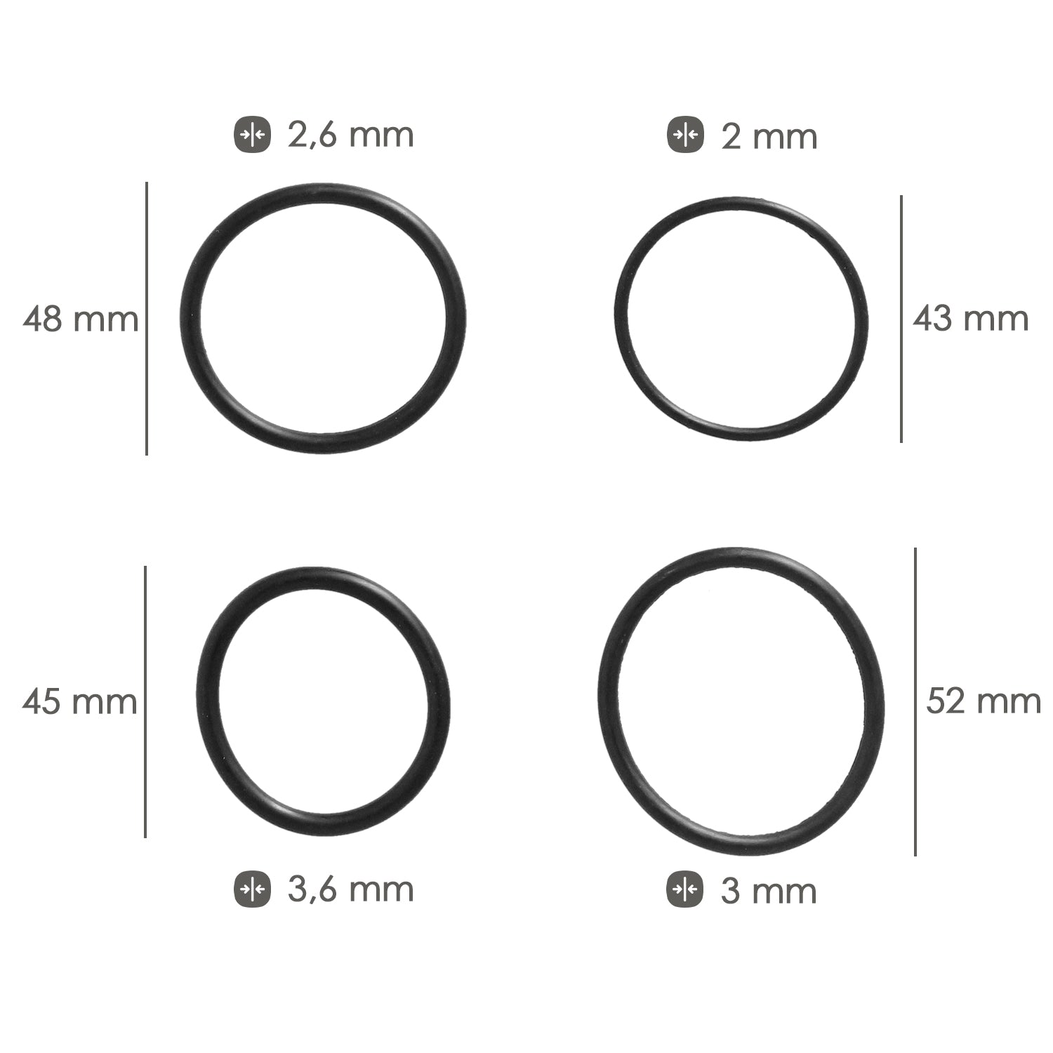  tornillos para monomandos