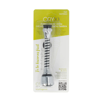 Atomizador Eco Virilio con Adaptador Macho-Hembra (M-H)