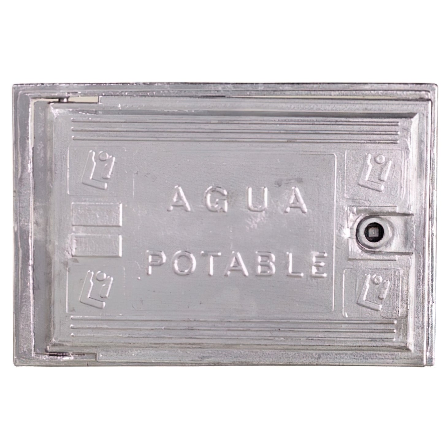 Puerta Contador Agua Aluminio 300x400