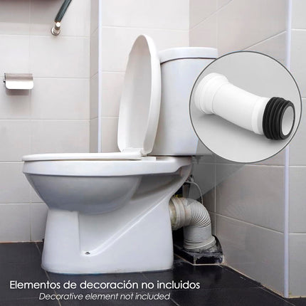 T-118M Mini Extendable Toilet Sleeve 350 mm.