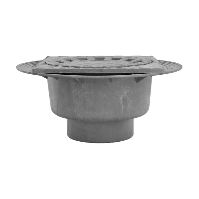 Caldereta Sifonica Pvc 200x200 mm. / Salida Ø 90-110 mm.