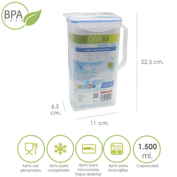  jarra plastico