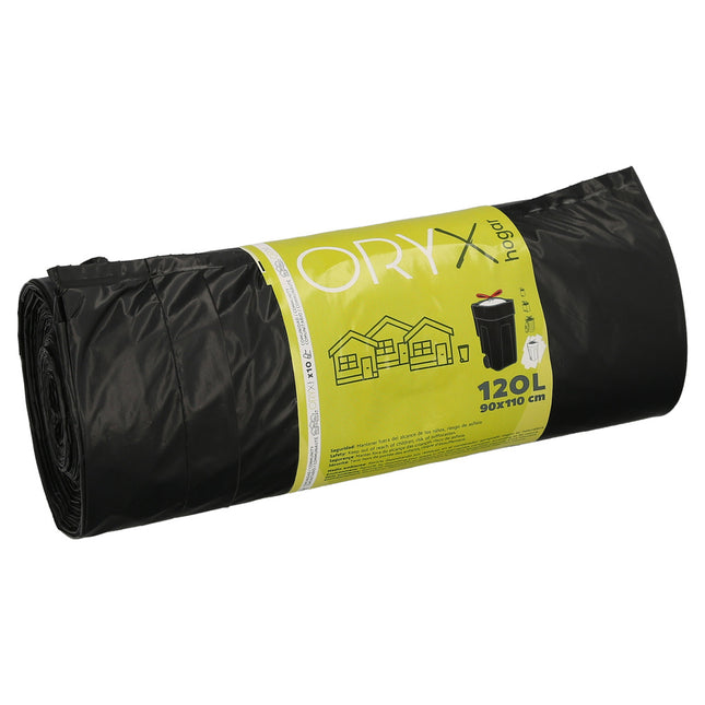 Bolsa Basura Cierre Facil 120 Litros Rollo 10 Bolsas