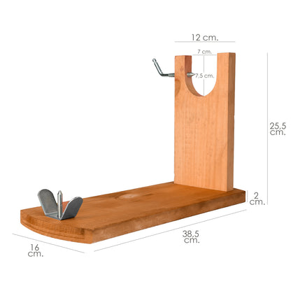 Ham Holder / Ham Stand Bench Made Of Wood